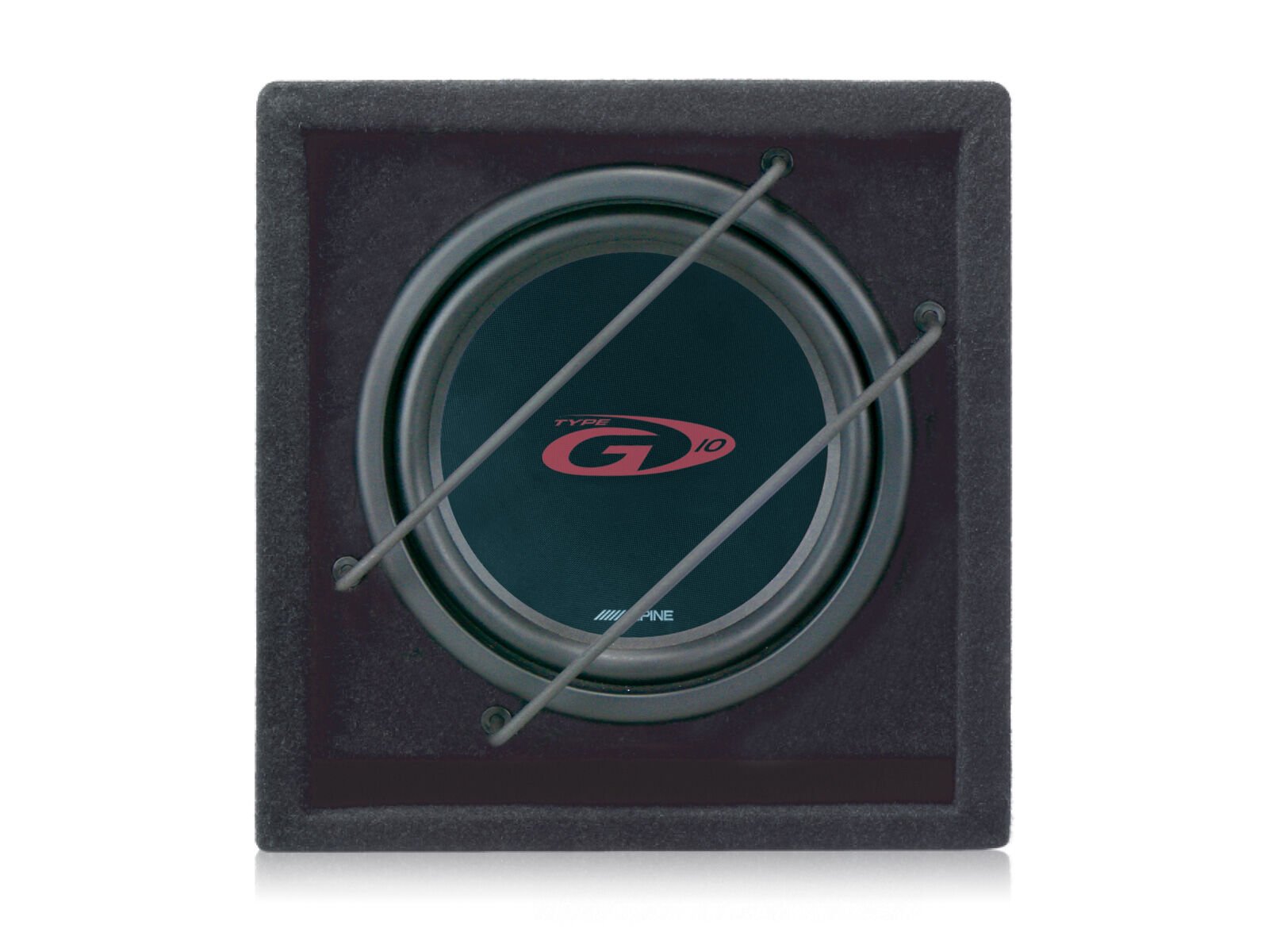 Alpine SBG-1044BR Kullanıma Hazır Bass Refleks Subwoofer