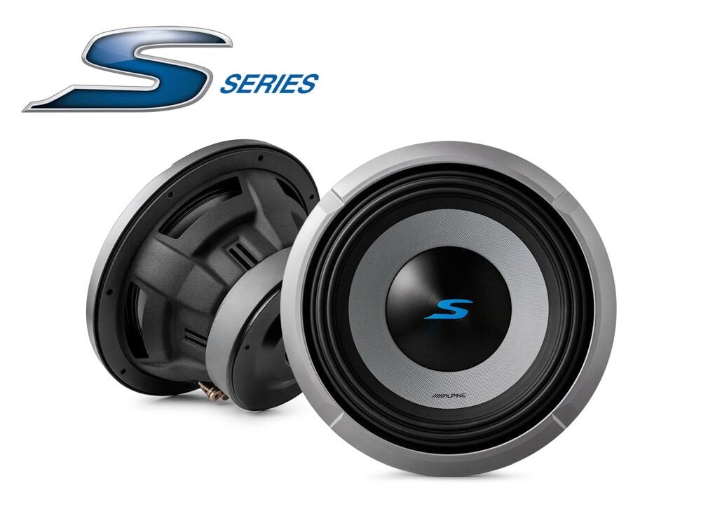 Alpine S2-W10D4 Çift 4 Ohm S-Serisi Subwoofer (25cm)