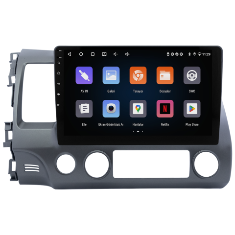 Honda Civic FD6 Android Multimedya Sistemi (2007-2012) CRV-4145XR