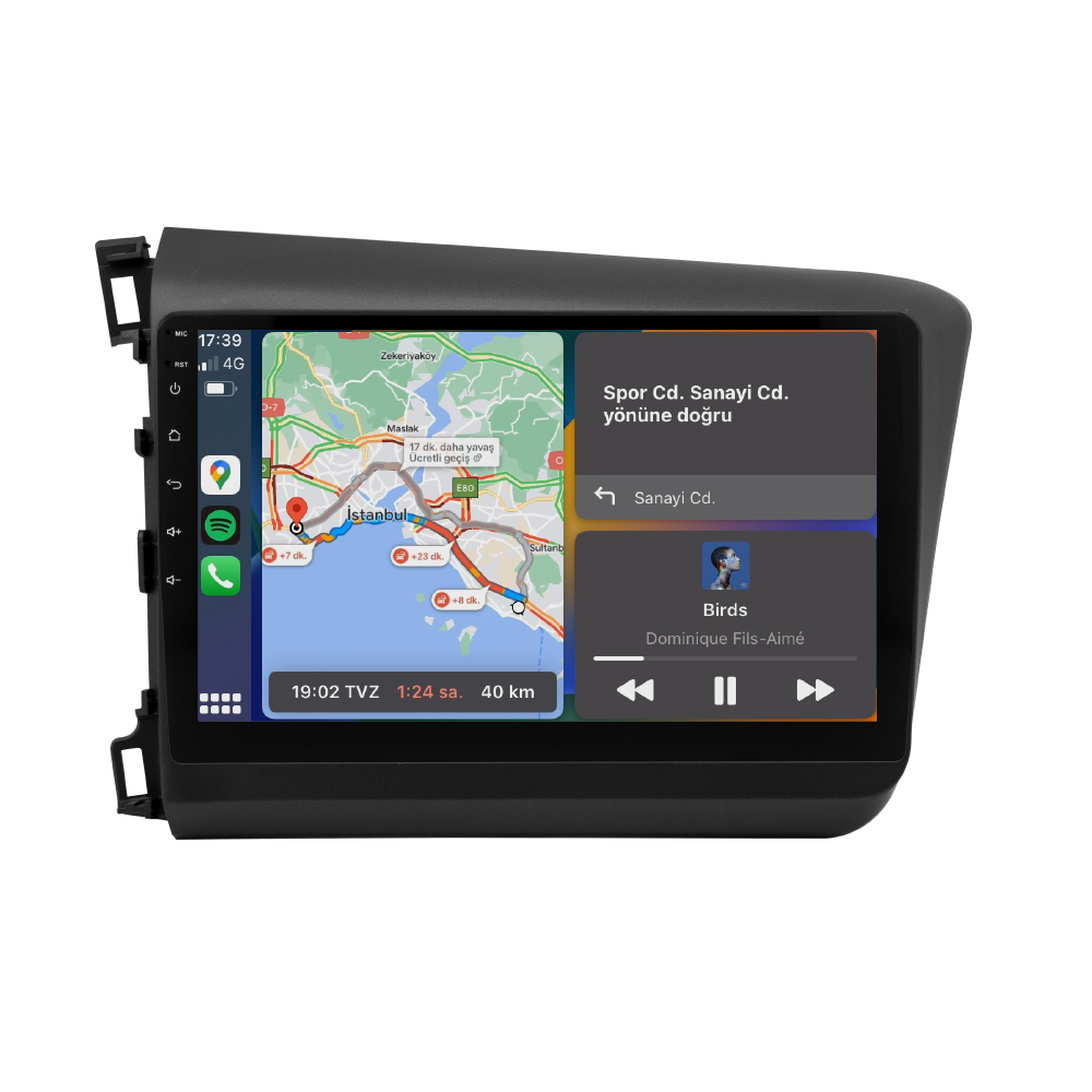 Honda Civic FB7 Android Multimedya Sistemi (2012-2016) CRV-4147XR