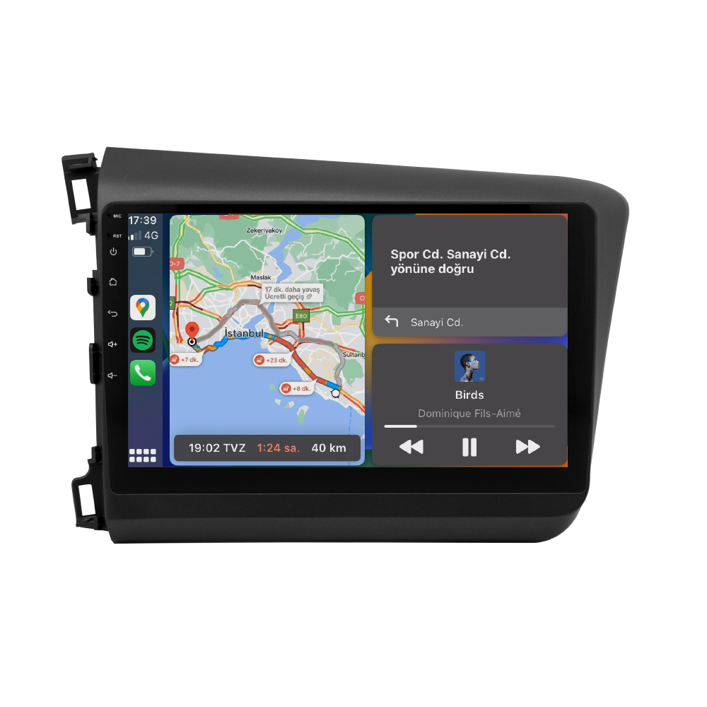 Honda Civic FB7 Android Multimedya Sistemi (2012-2016) CRV-4147XR
