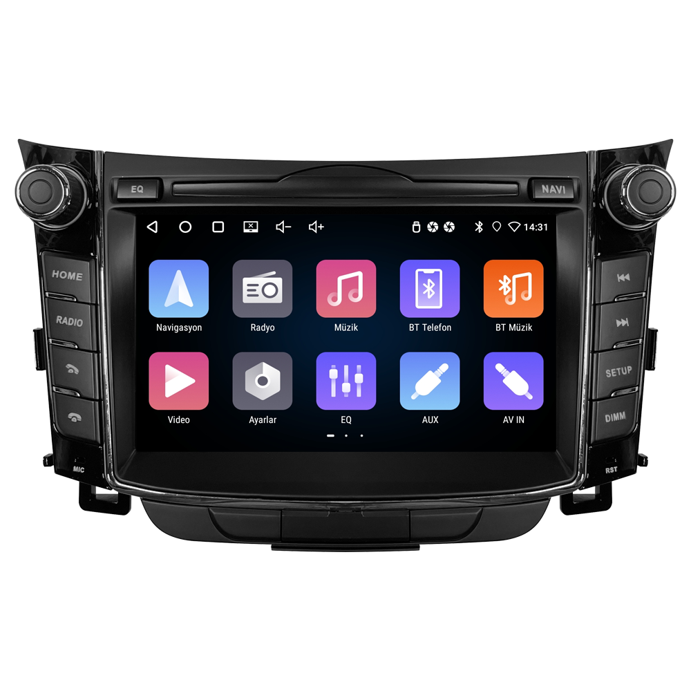Hyundai i30 Android Multimedya Sistemi (2012-2016) CRV-4901RD
