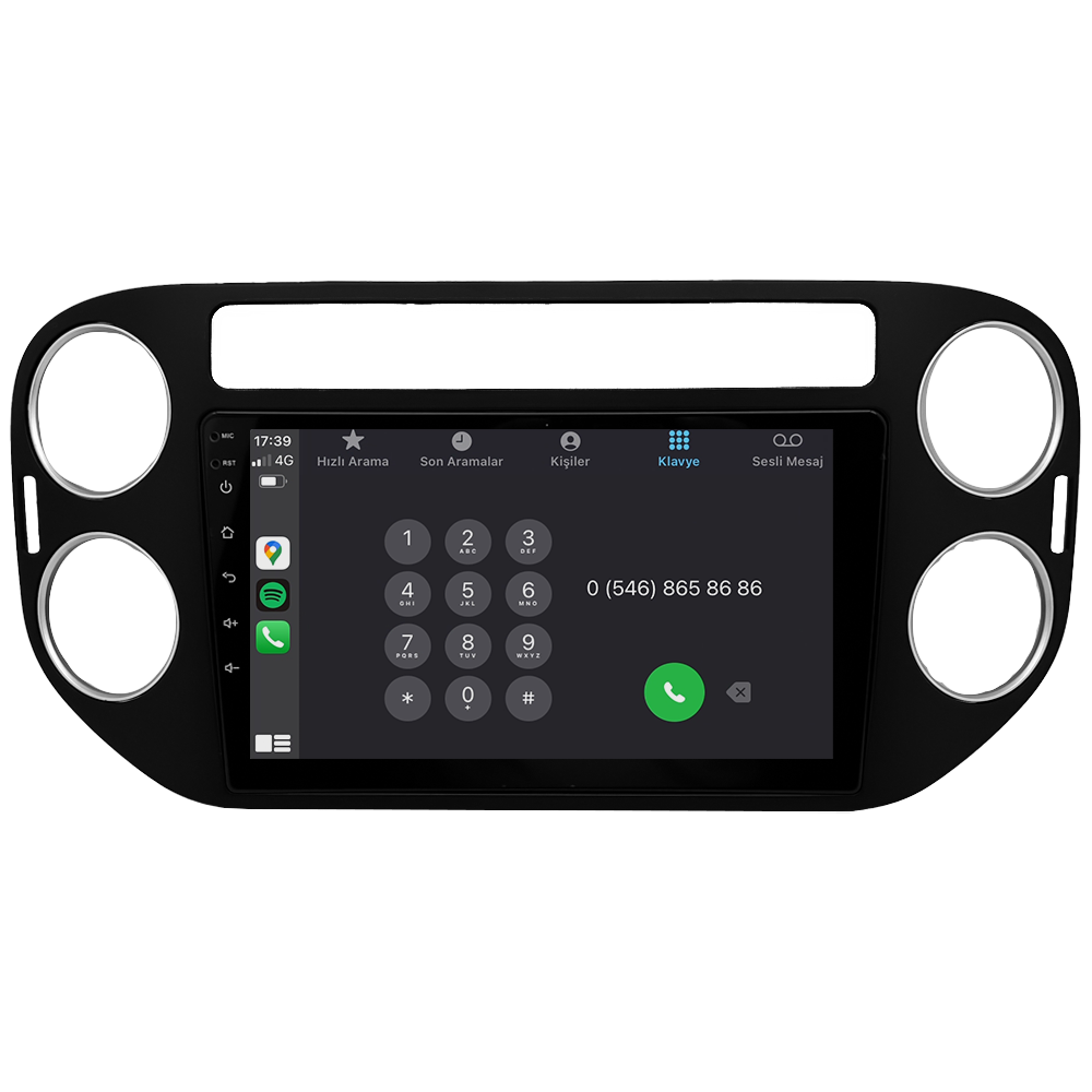 Volkswagen Tiguan Android Multimedya Sistemi (2008-2016) CRV-4581XDA
