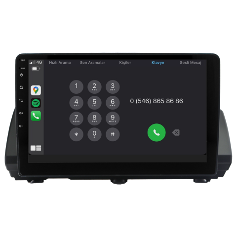 Renault Taliant Android Multimedya Sistemi (2021-2024)