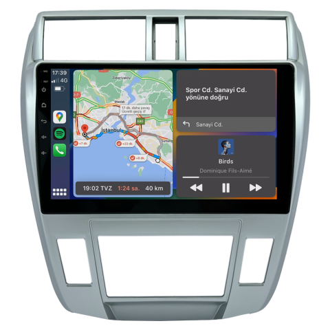 Honda City Android Multimedya Sistemi (2009-2011) CRV-4154XR