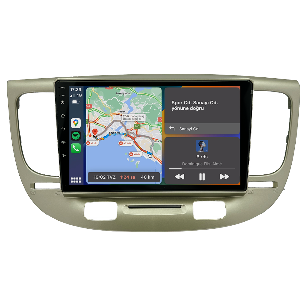 Kia Rio Android Multimedya Sistemi (2006-2011) CRV-4322XDA