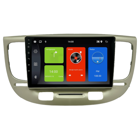 Kia Rio Android Multimedya Sistemi (2006-2011) CRV-4322XDA