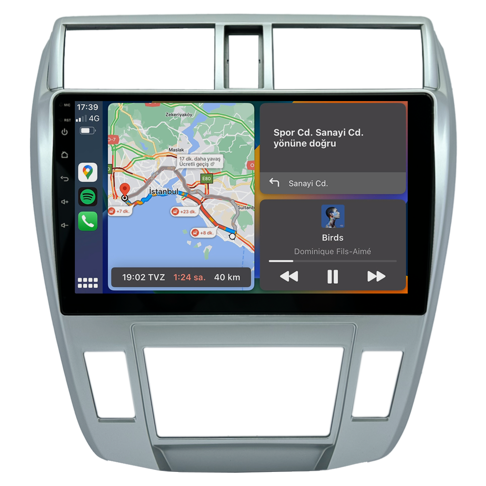 Honda City Android Multimedya Sistemi (2009-2011) CRV-4154X