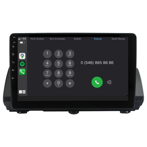 Dacia Jogger Android Multimedya Sistemi (2021-2024)