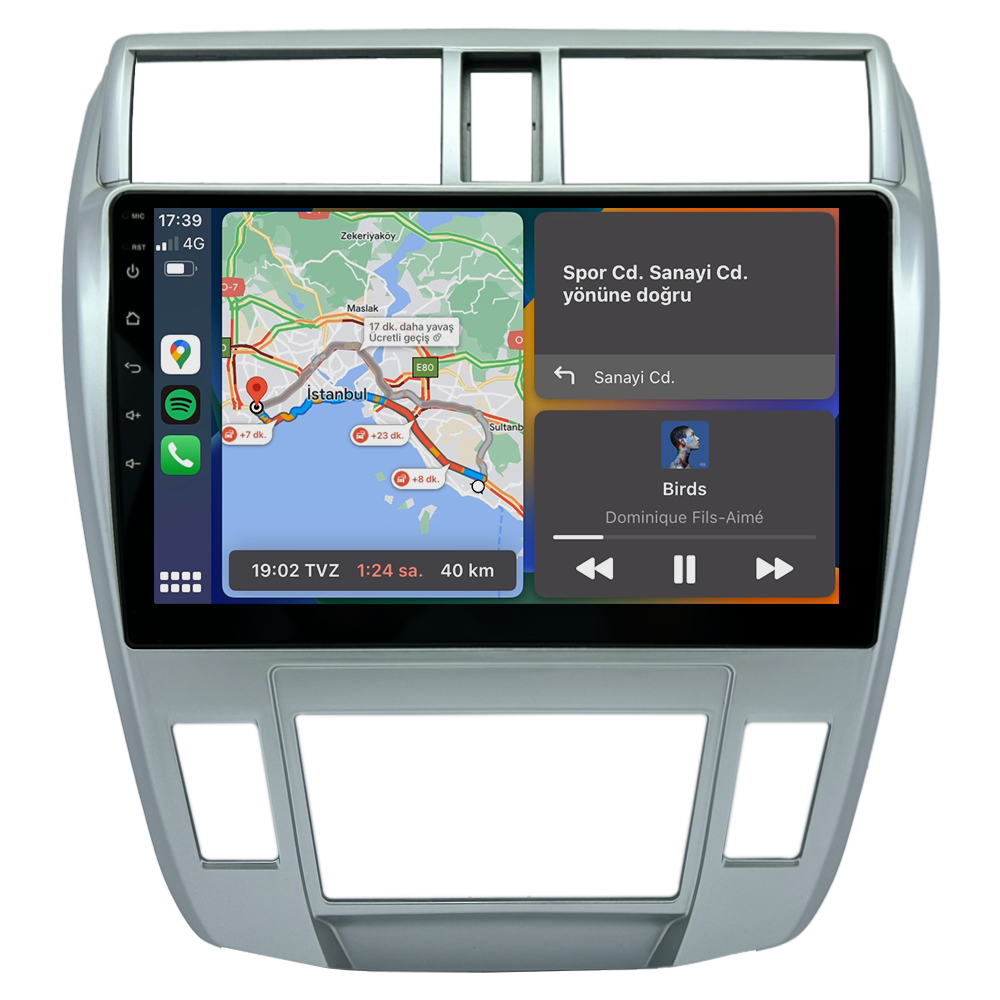 Honda City Android Multimedya Sistemi (2009-2011) CRV-4154XD