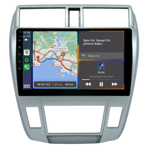 Honda City Android Multimedya Sistemi (2009-2011) CRV-4154XD