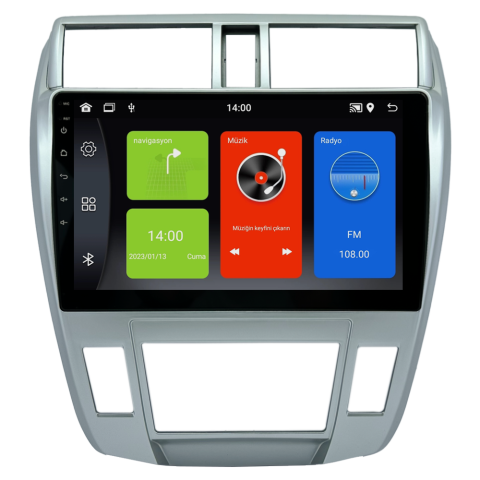 Honda City Android Multimedya Sistemi (2009-2011) CRV-4154XDA