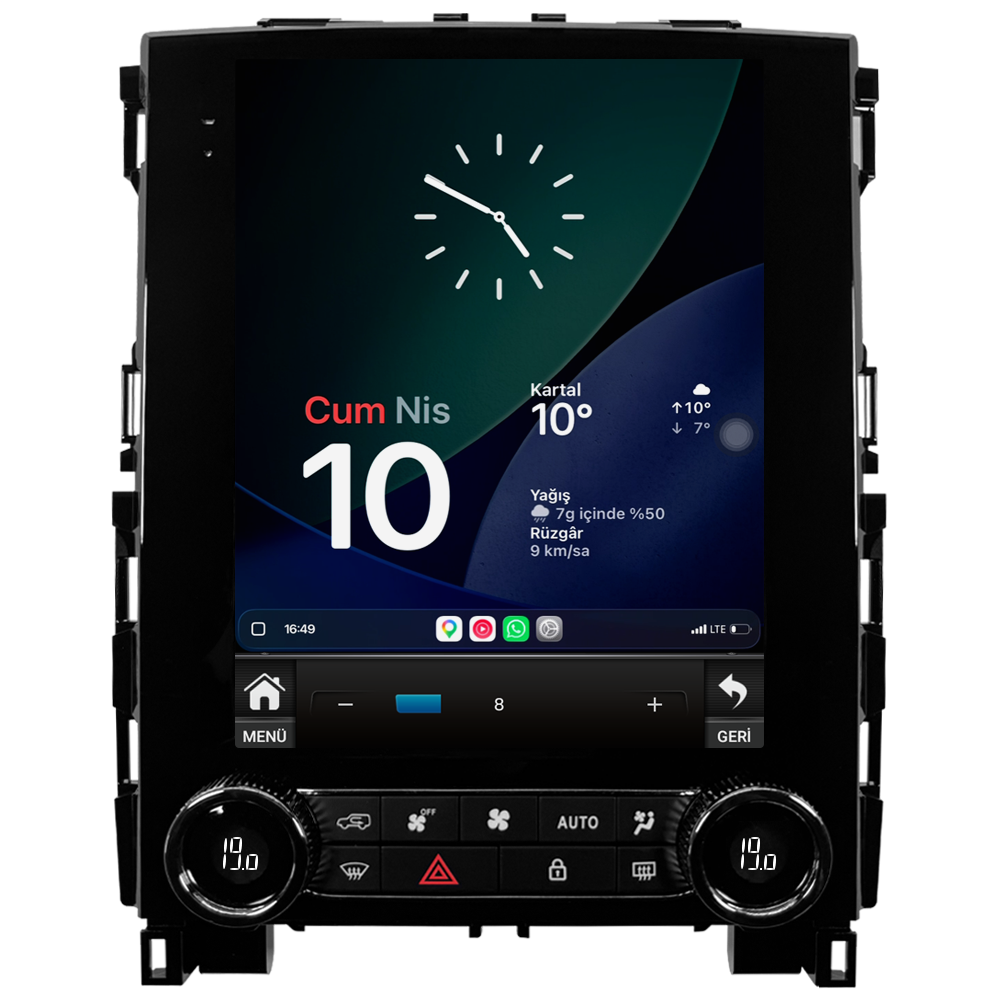 Renault Megane 4 Android Multimedya Sistemi (2016-2024)