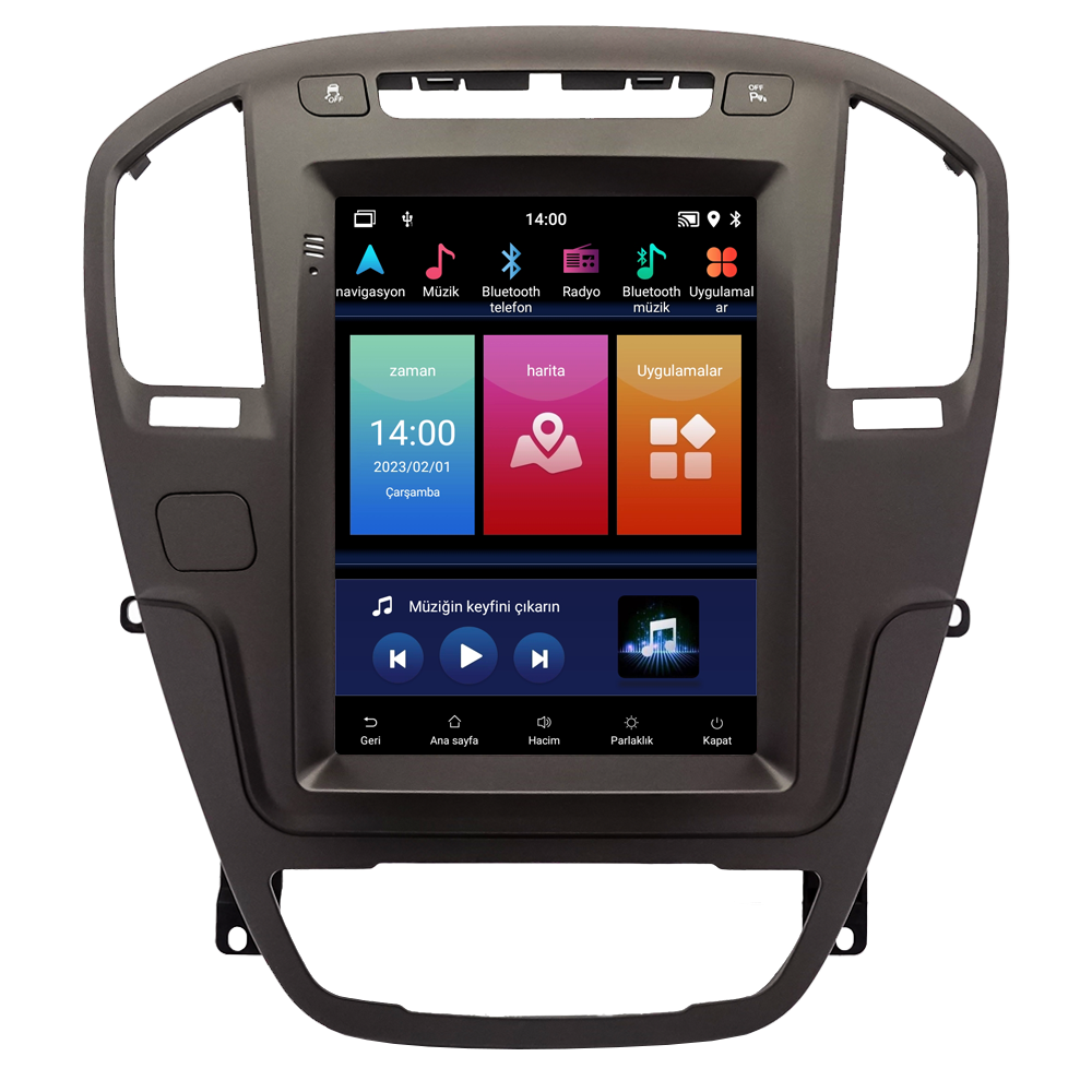 Opel İnsignia Android Multimedya Sistemi (2009-2013) CRV-4404XDT