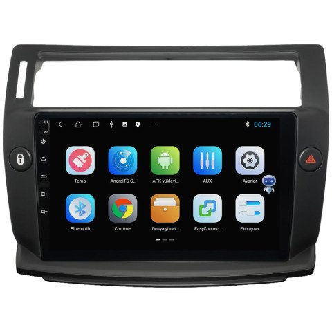 Citroen C4 Android Multimedya Sistemi (2005-2011)