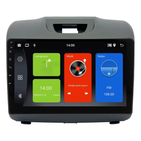 Isuzu D-Max Android Multimedya Sistemi (2012-2019) CRV-4290XDA