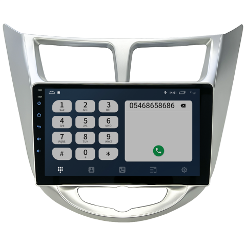 Hyundai Accent Blue Android Multimedya Sistemi (2011-2017)