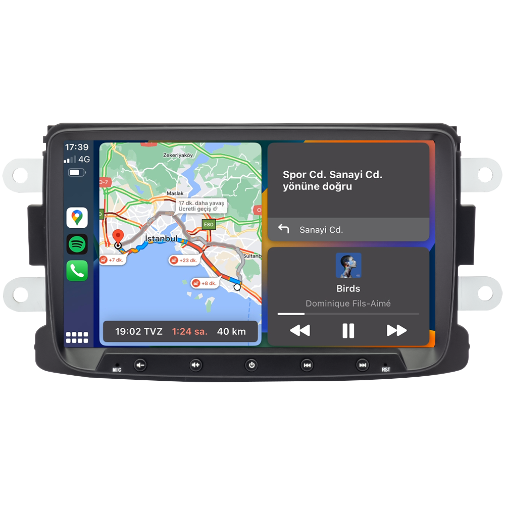 Dacia Lodgy Android Multimedya Sistemi (2013-2020)
