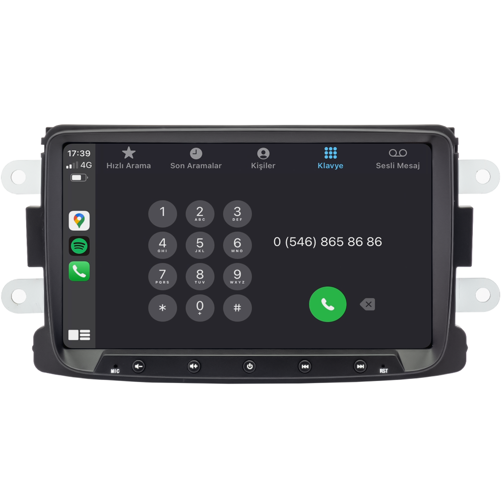 Dacia Dokker Android Multimedya Sistemi (2013-2020)