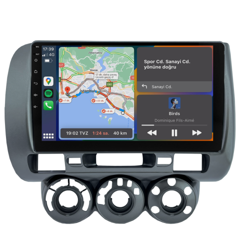 Honda City Android Multimedya Sistemi (2006-2009) CRV-4156XD