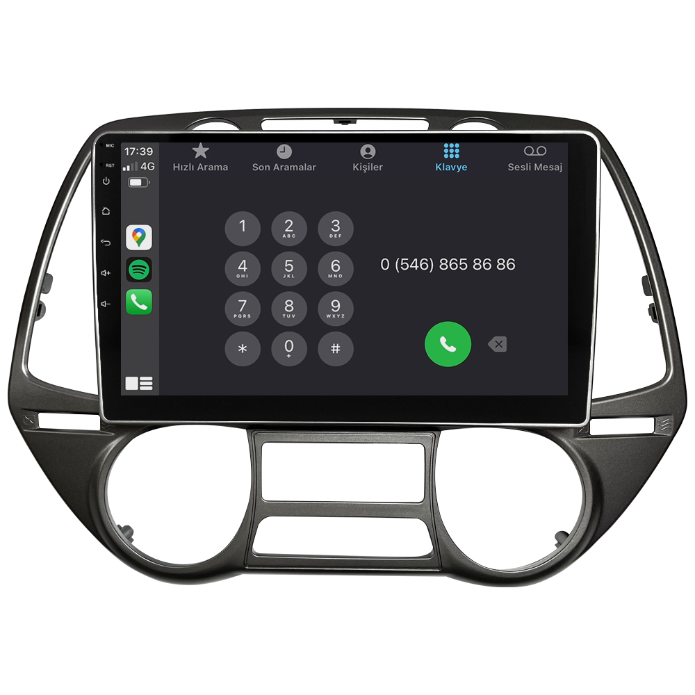 Hyundai I20 Android Multimedya Sistemi (2009-2012) CRV-4284XR
