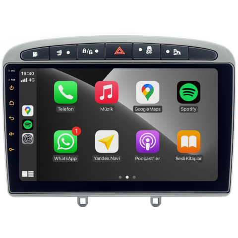 Peugeot 308 Android Multimedya Sistemi (2008-2013)