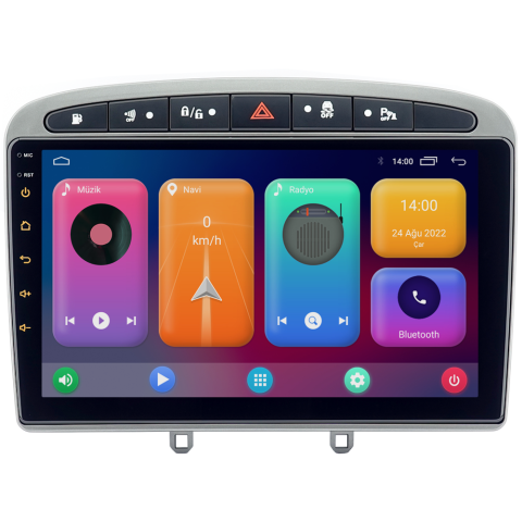 Peugeot 308 Android Multimedya Sistemi (2008-2013)
