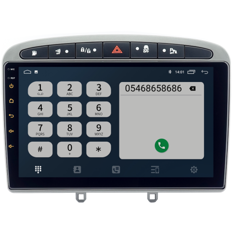 Peugeot 308 Android Multimedya Sistemi (2008-2013)