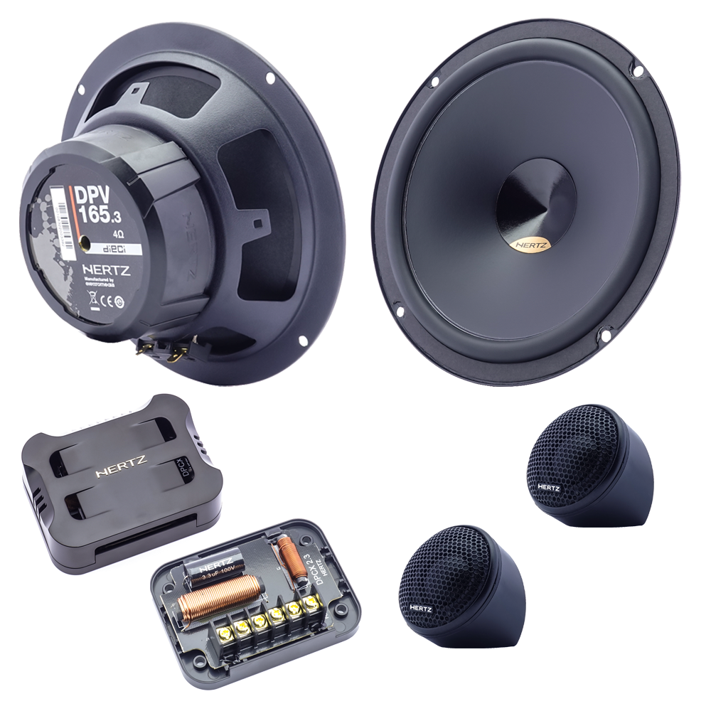 Hertz Komponent Mid Takımı (16,5cm)