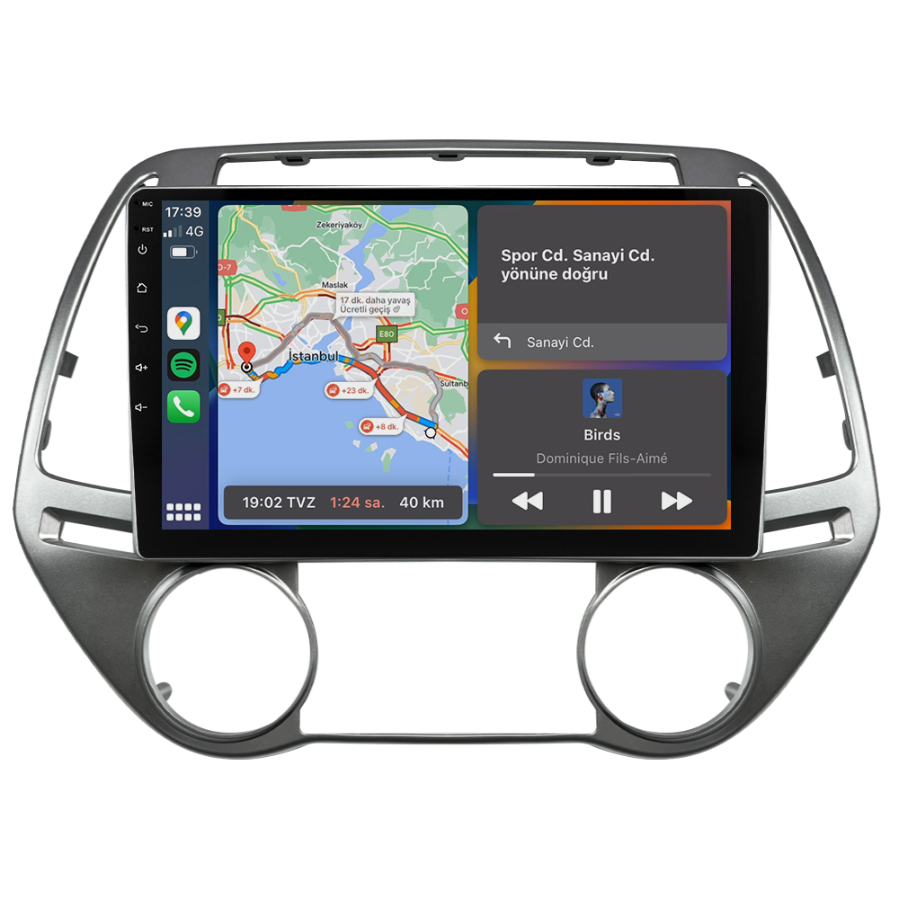 Hyundai I20 Android Multimedya Sistemi (2008-2012) CRV-4285XR