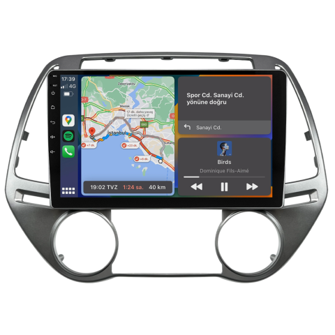 Hyundai I20 Android Multimedya Sistemi (2008-2012) CRV-4285XR