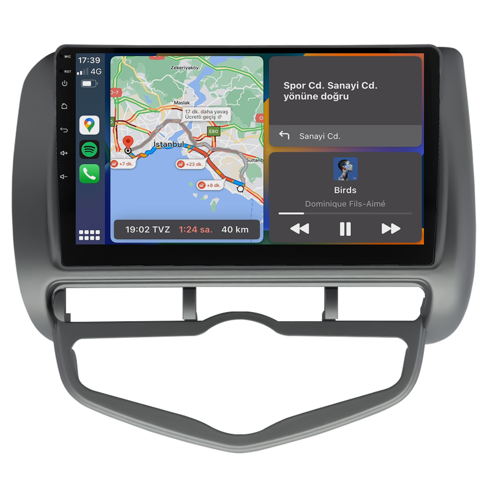 Honda City Android Multimedya Sistemi (2006-2009) CRV-4157XD