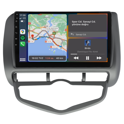 Honda City Android Multimedya Sistemi (2006-2009) CRV-4157XDA