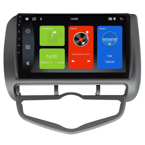 Honda City Android Multimedya Sistemi (2006-2009) CRV-4157XDA