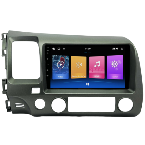 Honda Civic FD6 Android Multimedya Sistemi (2007-2012) CRV-4145X
