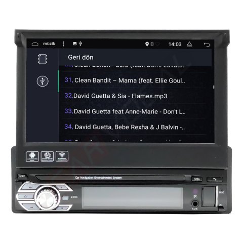 Indash Android Multimedya Sistemi