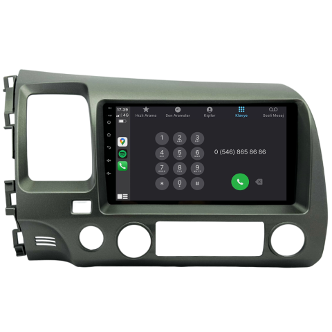Honda Civic FD6 Android Multimedya Sistemi (2007-2012) CRV-4145XDA