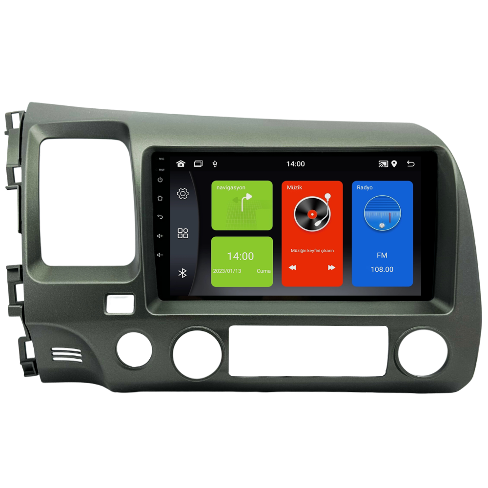 Honda Civic FD6 Android Multimedya Sistemi (2007-2012) CRV-4145XDA