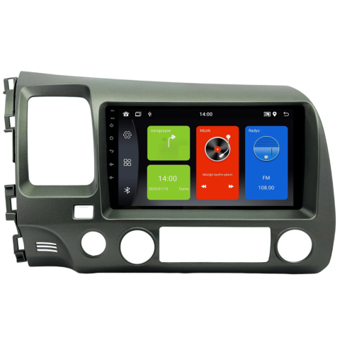 Honda Civic FD6 Android Multimedya Sistemi (2007-2012) CRV-4145XDA