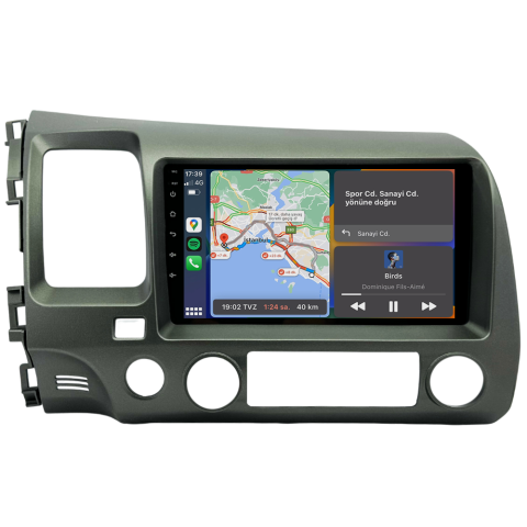 Honda Civic FD6 Android Multimedya Sistemi (2007-2012) CRV-4145XD
