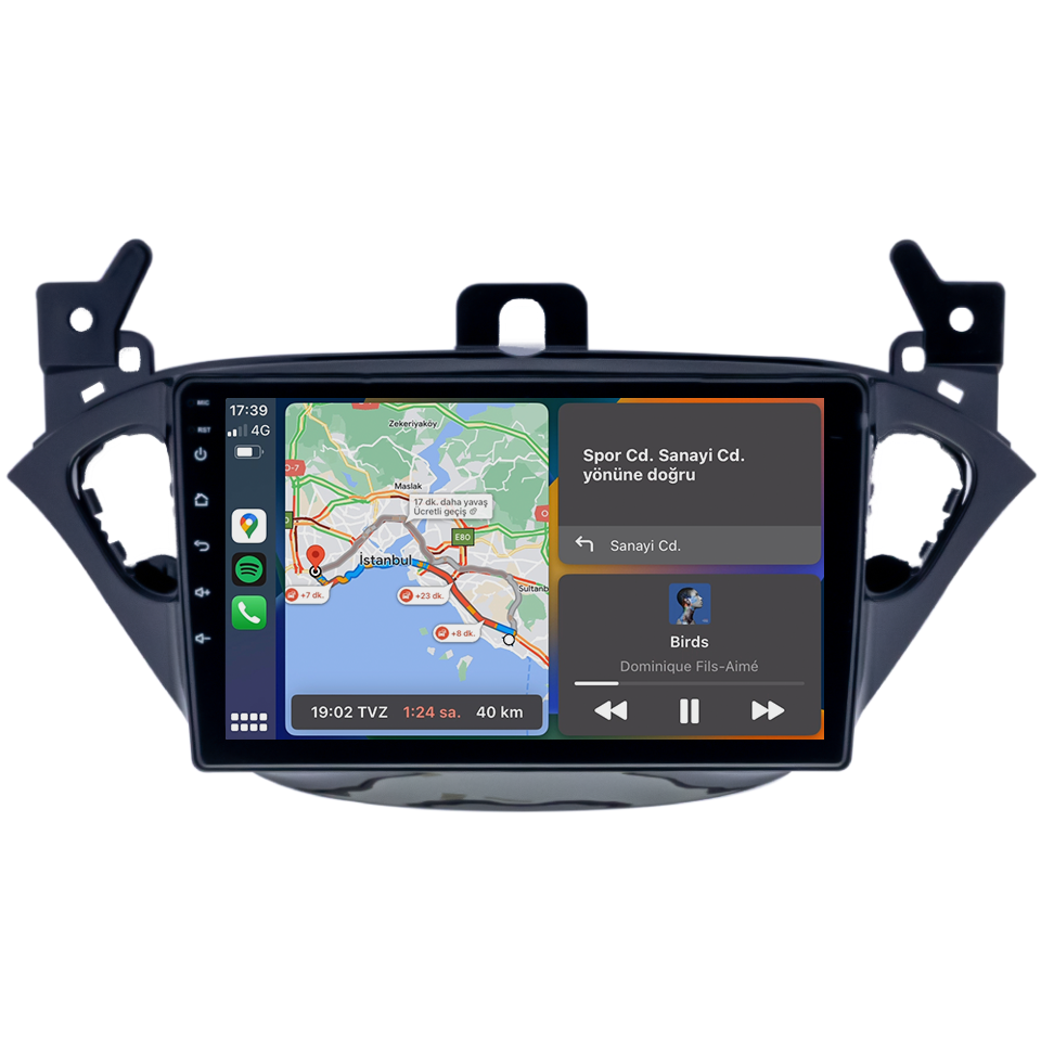 Opel Corsa E Android Multimedya Sistemi (2015-2019) CRV-4403XD