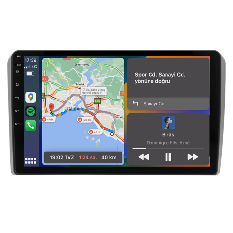 Ford Fiesta Android Multimedya Sistemi (2006-2009) CRV-4119XR