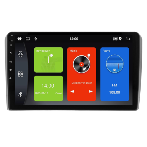 Ford C-Max Android Multimedya Sistemi (2006-2010) CRV-4119XDA