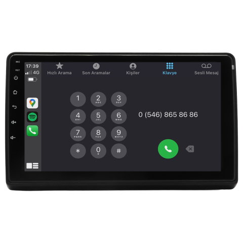 Citroen Jumper Android Multimedya Sistemi (2007-2020) CRV-4130XR