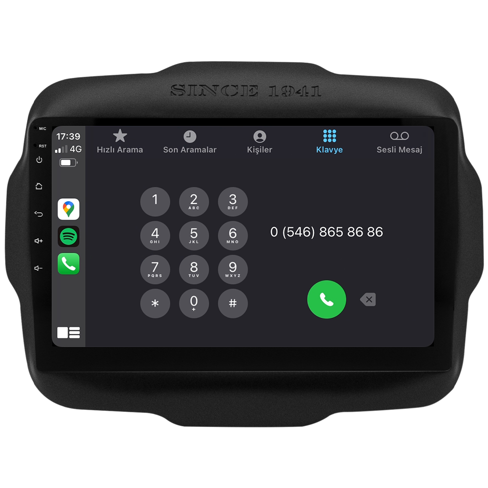 Jeep Renegade Android Multimedya Sistemi (2014-2023) CRV-4301XR