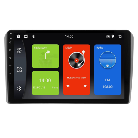 Ford Focus Android Multimedya Sistemi (2005-2007) CRV-4119XDA