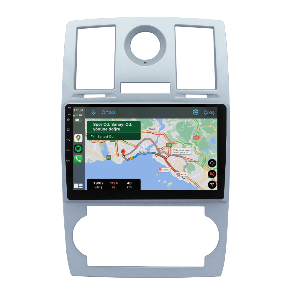 Chrysler C300 Android Multimedya Sistemi (2005-2011) CRV-4304XR