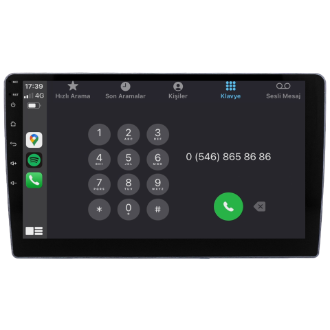 Kia Ceed Android Multimedya Sistemi (2010-2012) CRV-4308XDA