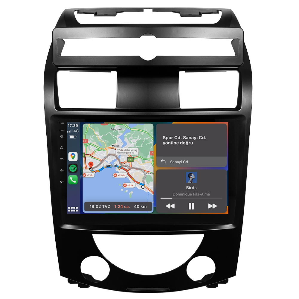 Ssangyong Rexton Android Multimedya Sistemi (2006-2012) CRV-4782XD