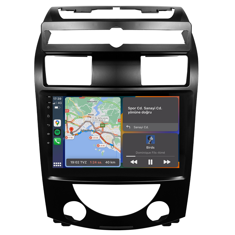 Ssangyong Rexton Android Multimedya Sistemi (2006-2012) CRV-4782XD